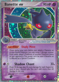 Banette ex - pokemon TCG Card