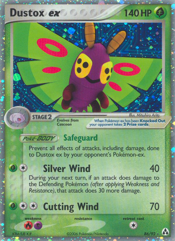 Dustox ex - Pokémon TCG Card