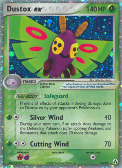 Dustox ex - pokemon TCG Card