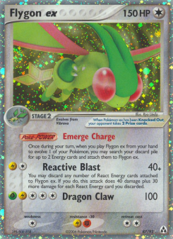 Flygon ex - pokemon TCG Card