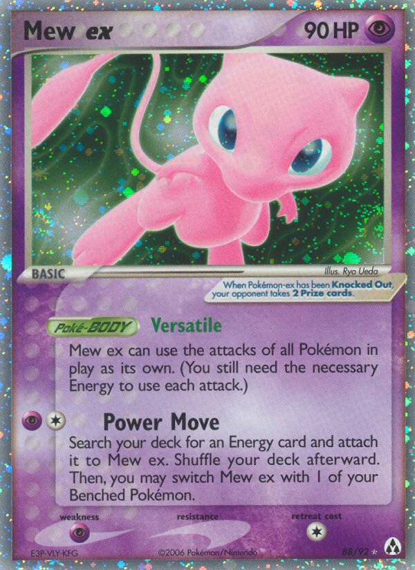 Mew ex - Pokémon TCG Card