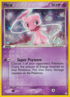 Mew - pokemon TCG Card
