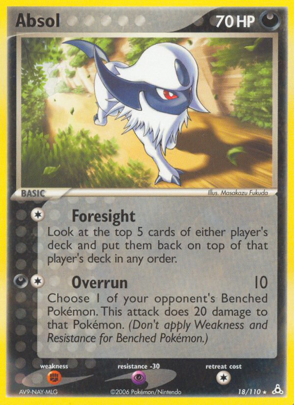 Absol - Pokémon TCG Card