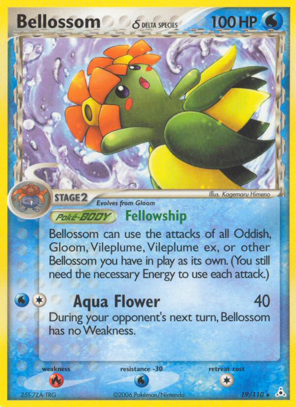 Bellossom δ - Pokémon TCG Card