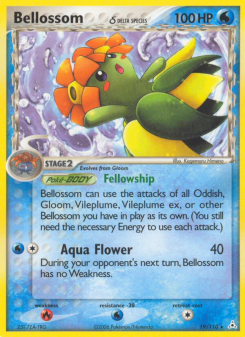 Bellossom δ - pokemon TCG Card