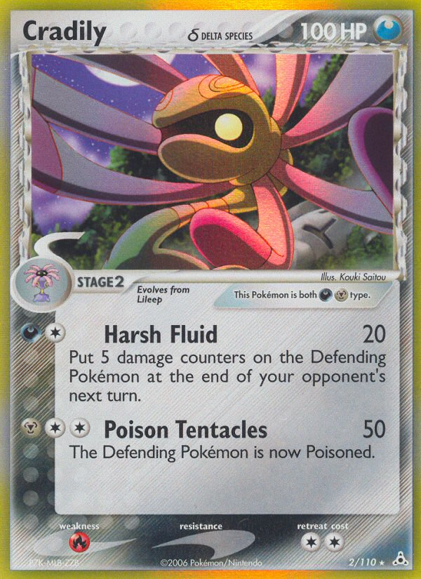 Cradily δ - Pokémon TCG Card