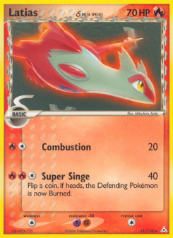 Latias δ - pokemon TCG Card