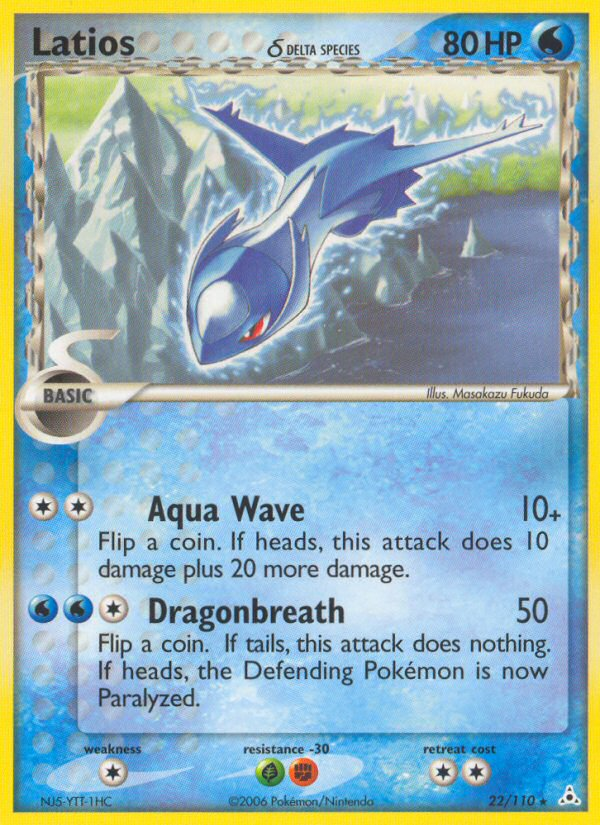 Latios δ - Pokémon TCG Card