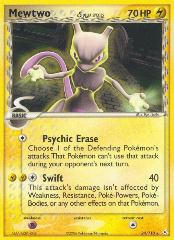 Mewtwo δ - Pokémon TCG Card