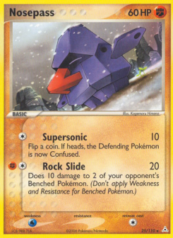 Nosepass - pokemon TCG Card