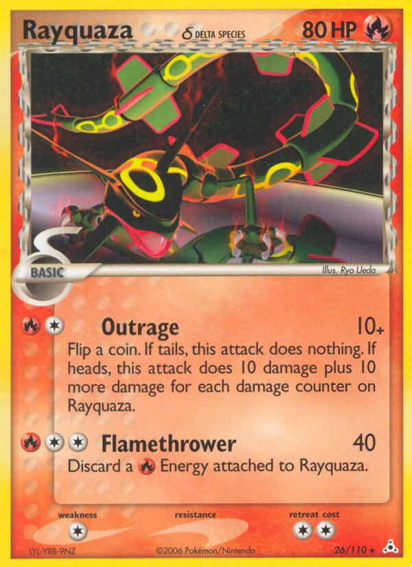 Rayquaza δ - Pokémon TCG Card