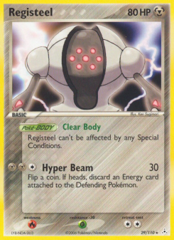 Registeel - pokemon TCG Card