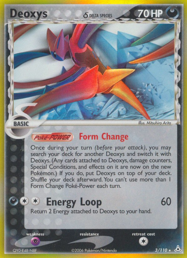 Deoxys δ - Pokémon TCG Card