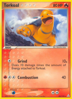 Torkoal - pokemon TCG Card