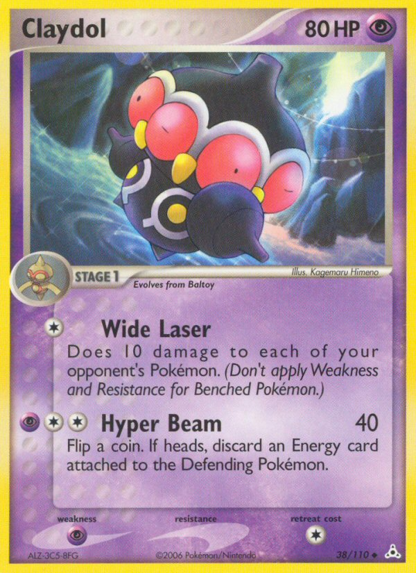 Claydol - Pokémon TCG Card