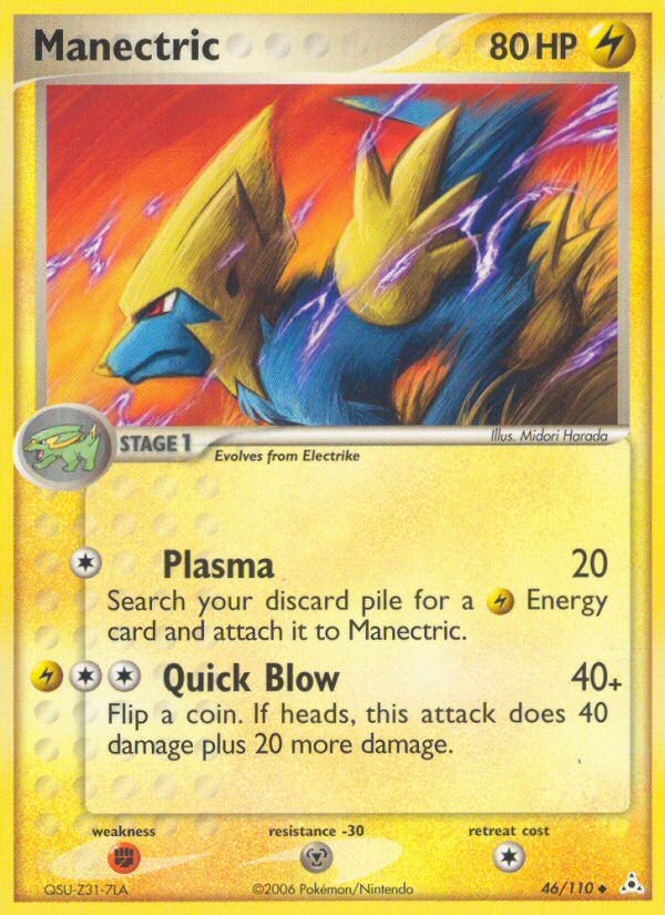Manectric - Pokémon TCG Card