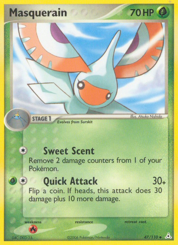 Masquerain - Pokémon TCG Card
