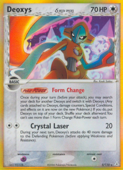 Deoxys δ - pokemon TCG Card