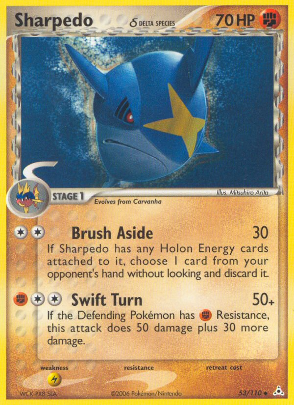 Sharpedo δ - Pokémon TCG Card