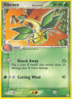 Vibrava δ - pokemon TCG Card