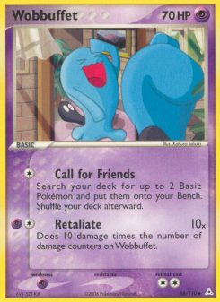 Wobbuffet - pokemon TCG Card