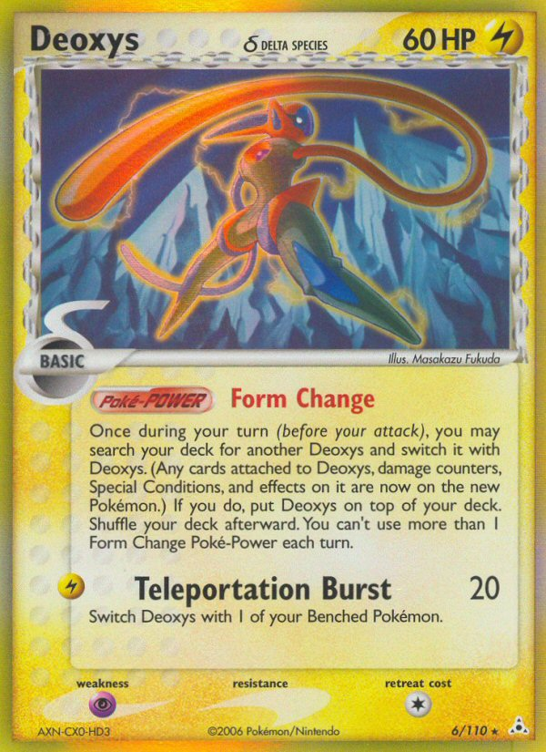 Deoxys δ - Pokémon TCG Card