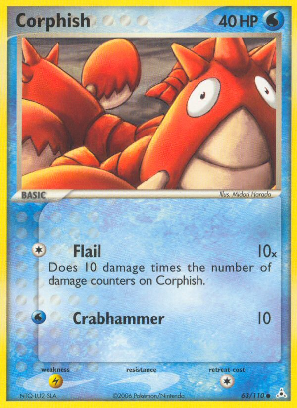 Corphish - Pokémon TCG Card