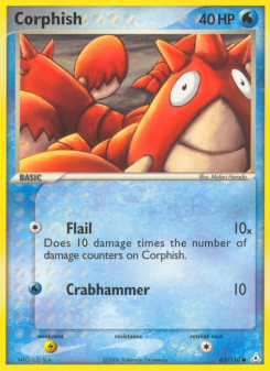 Corphish - pokemon TCG Card
