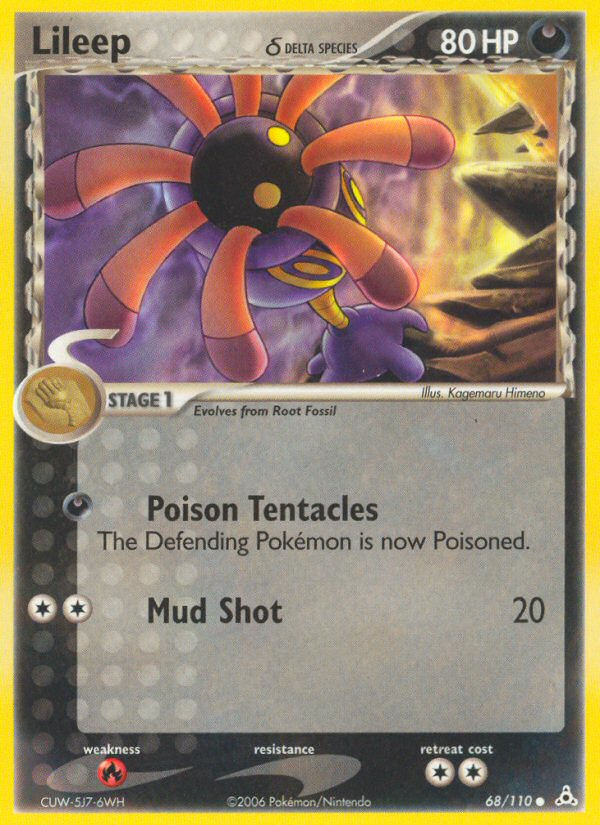 Lileep δ - Pokémon TCG Card