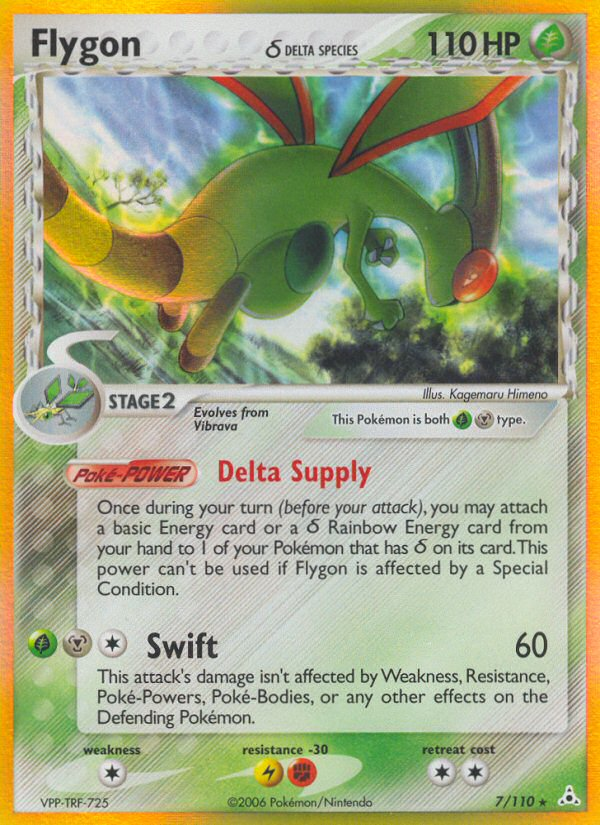Flygon δ - Pokémon TCG Card