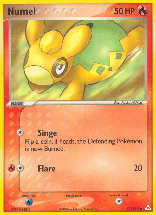 Numel - Pokémon TCG Card