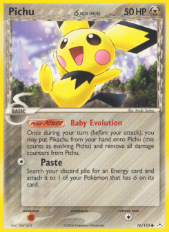 Pichu δ - pokemon TCG Card