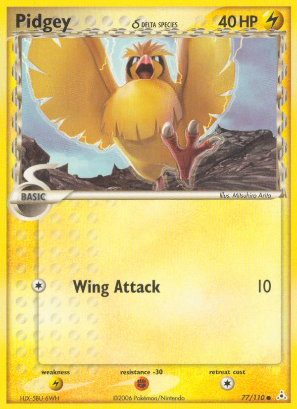 Pidgey δ - Pokémon TCG Card