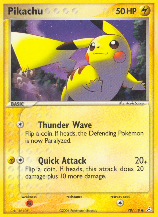Pikachu - Pokémon TCG Card