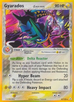 Gyarados δ - pokemon TCG Card