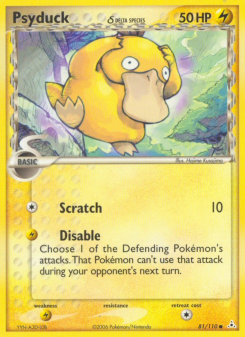 Psyduck δ - pokemon TCG Card