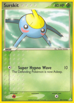 Surskit - pokemon TCG Card