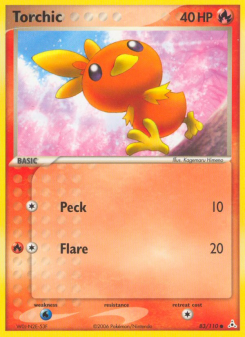 Torchic - pokemon TCG Card