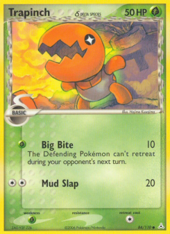 Trapinch δ - pokemon TCG Card