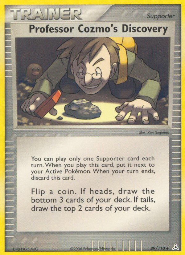 Professor Cozmo's Discovery - Pokémon TCG Card