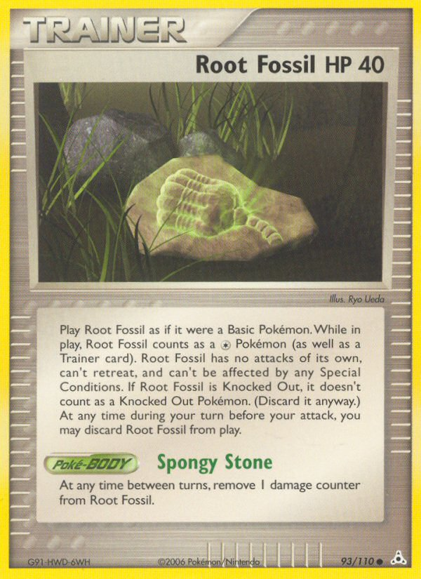 Root Fossil - Pokémon TCG Card