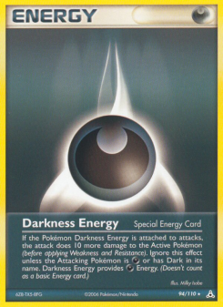 Darkness Energy - pokemon TCG Card