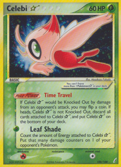 Celebi Star - pokemon TCG Card
