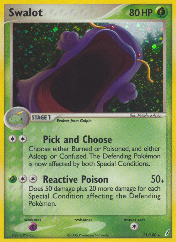 Swalot - Pokémon TCG Card
