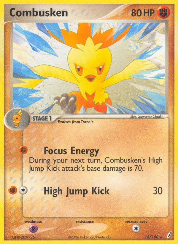Combusken - Pokémon TCG Card