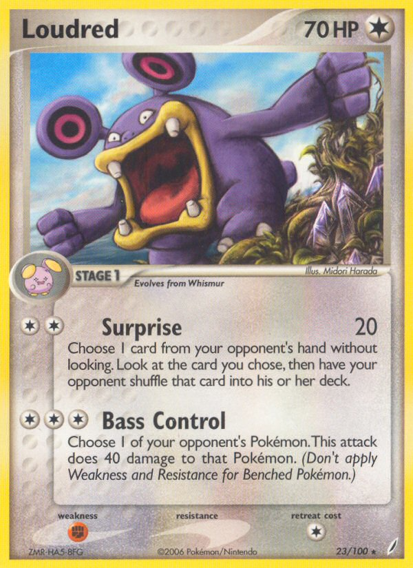 Loudred - Pokémon TCG Card