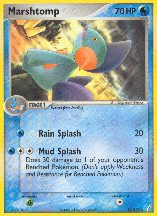 Marshtomp - Pokémon TCG Card