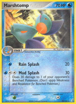 Marshtomp - pokemon TCG Card