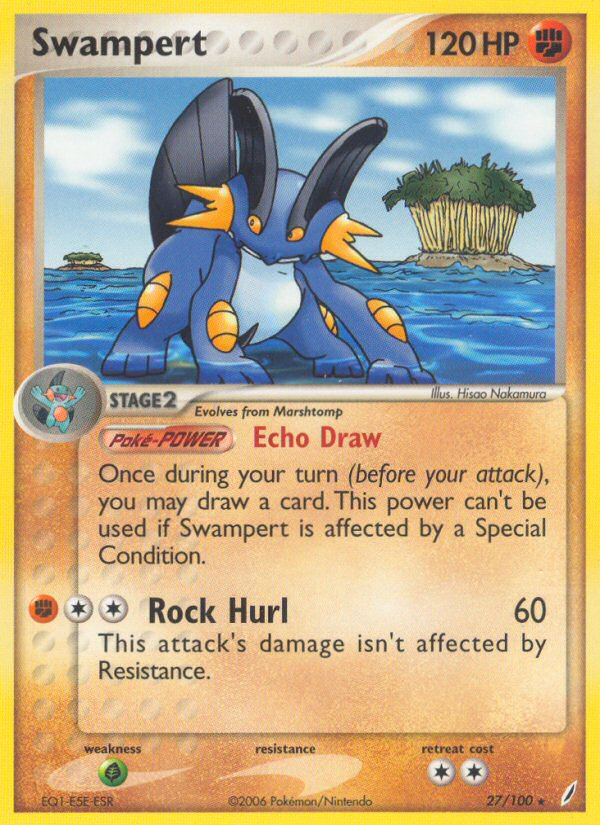 Swampert - Pokémon TCG Card