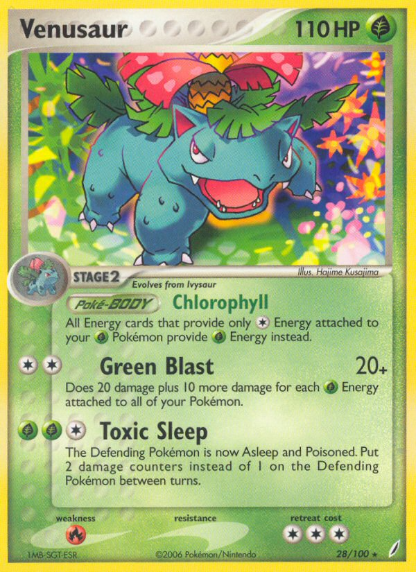 Venusaur - Pokémon TCG Card